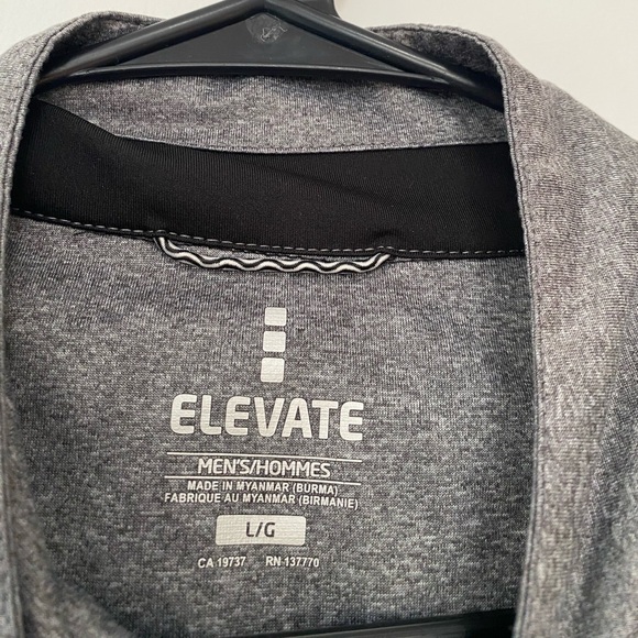 Elevate Jacket Men’s Size Large Cisco Gray Black Winter-Wear Occupation Work Job - Picture 9 of 12